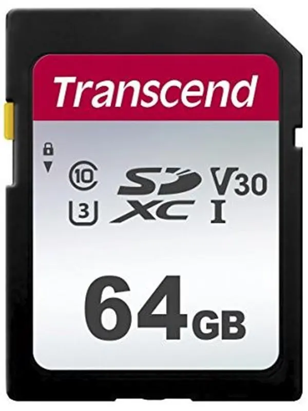 Transcend 300S SD - 100MB/s - 64GB