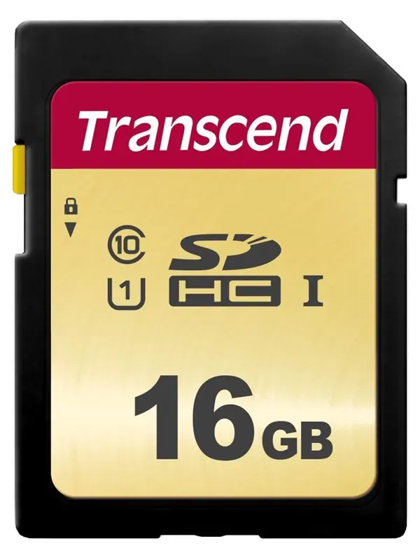 Transcend 500S SDHC UHS-1 - 16GB