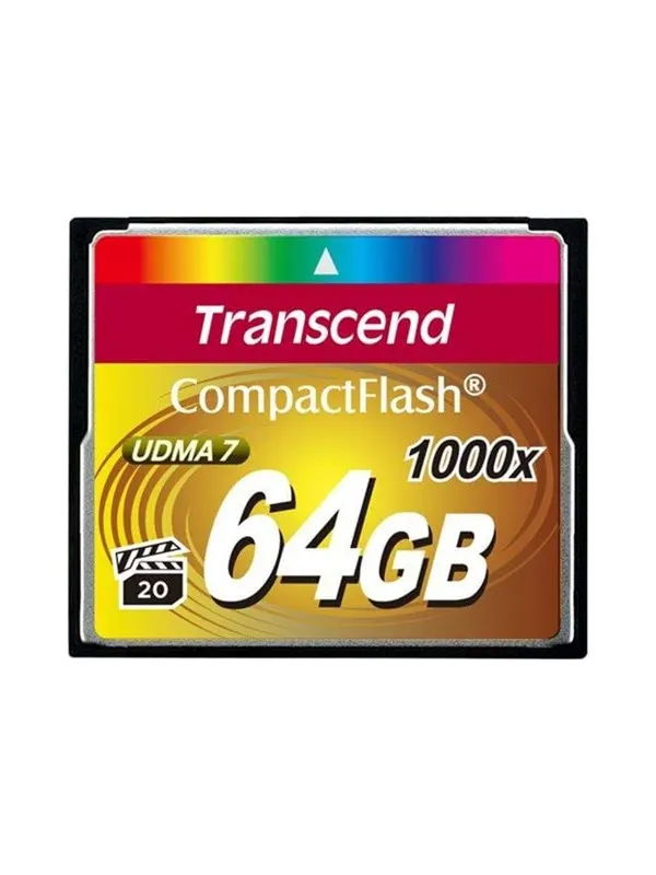 Transcend Ultimate - flash-minneskort - 64 GB - Co