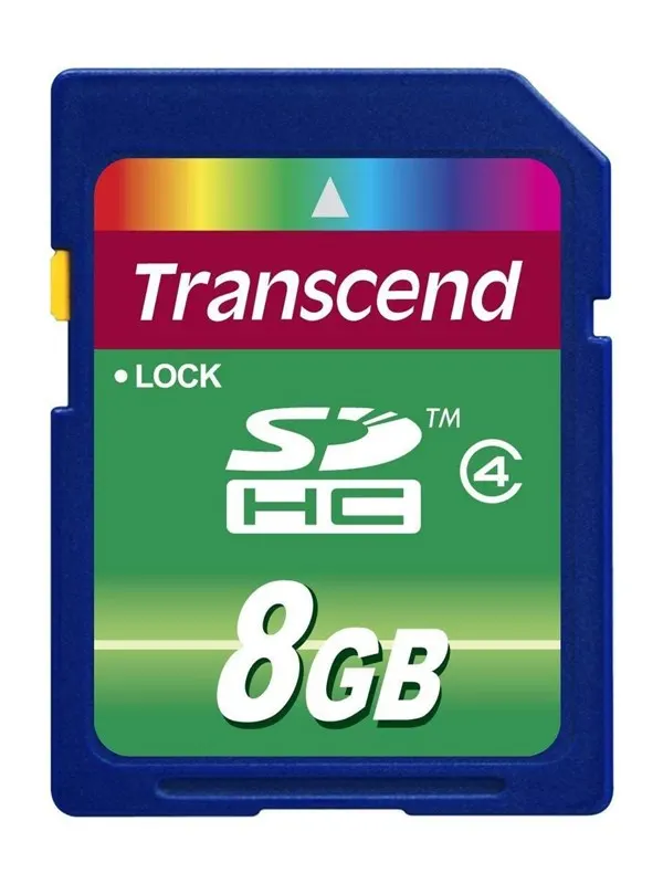 Transcend SDHC Std Class 4 - 8GB