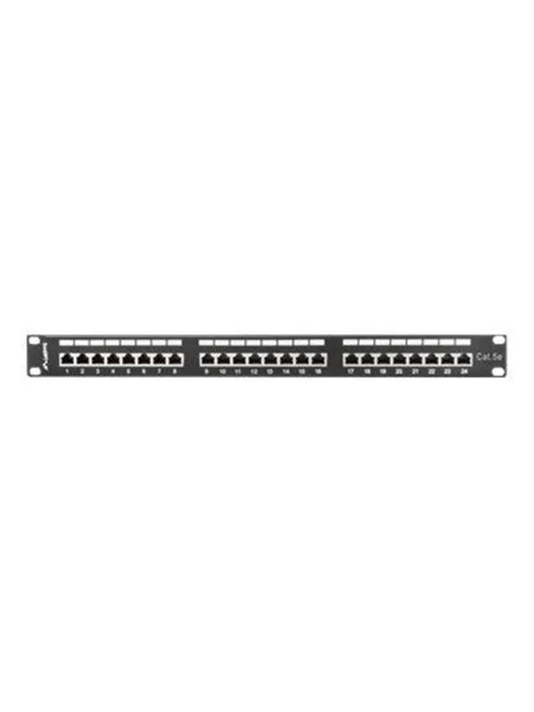 Lanberg PPS5-1024-B - patch panel - 1U - 19"