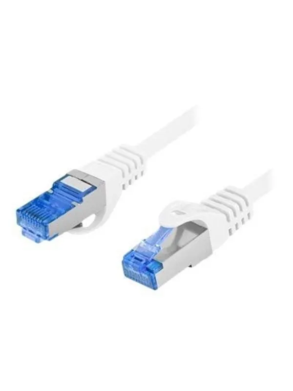 Lanberg patch cable - 20 m - white RAL 9010 - Vit - 20m