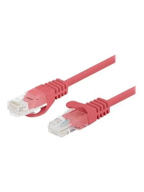 Lanberg patch cable - 3 m - red RAL 3017 - Röd - 3m
