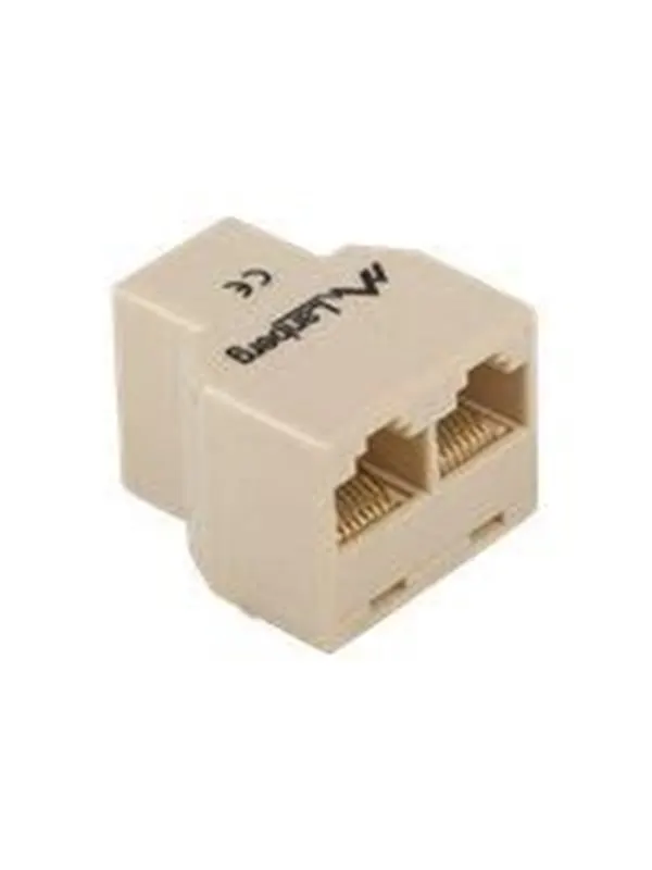Lanberg network splitter - brown - Brun