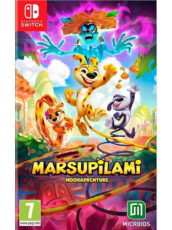 Marsupilami: Hoobadventure (Code in a Box) - Nintendo Switch - Plattformsspelare