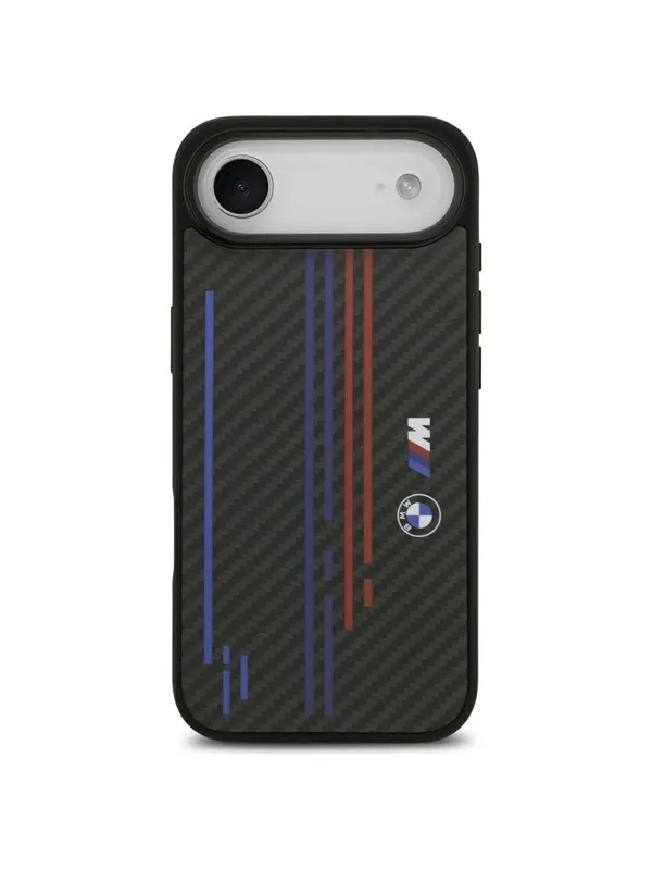 BMW M Kevlar Lines &amp; Logo MagSafe Case for iPhone Air - Black