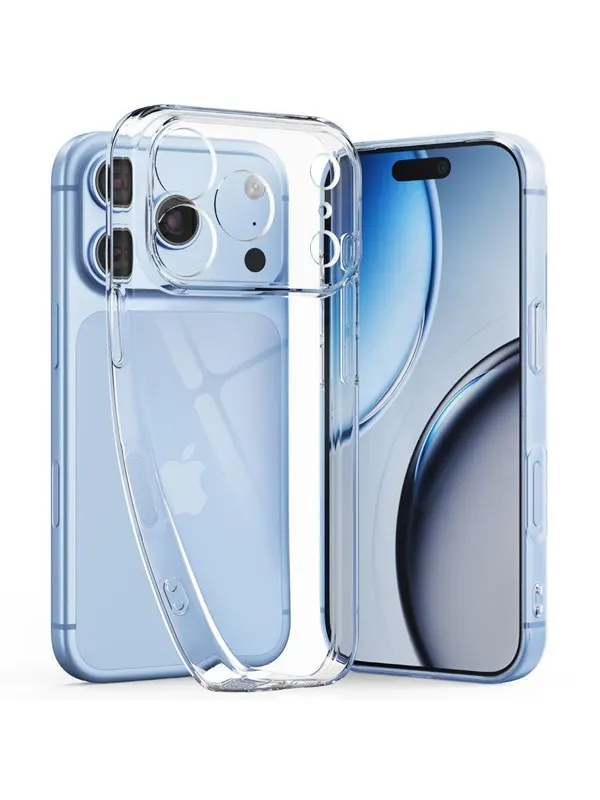 Tech-Protect FlexAir Case for iPhone 17 Pro / 18 Pro - Transparent