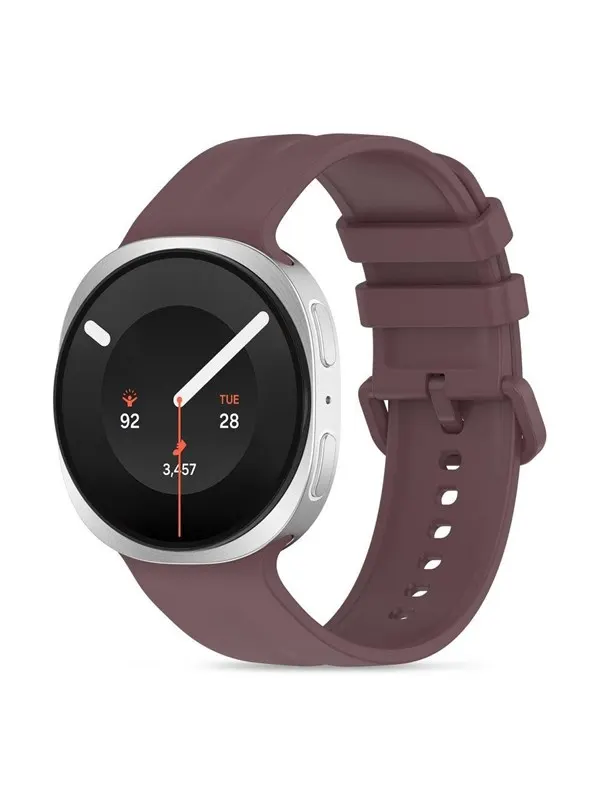 Tech-Protect Silicone Evo Strap for Samsung Galaxy Watch 8/9 - 40/44/46mm - Purple