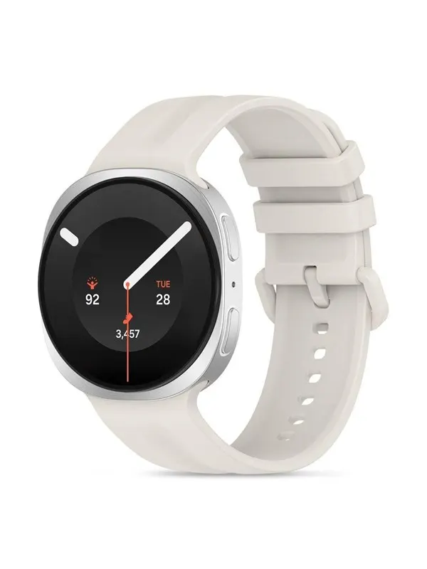 Tech-Protect Silicone Evo Strap for Samsung Galaxy Watch 8/9 - 40/44/46mm - Beige