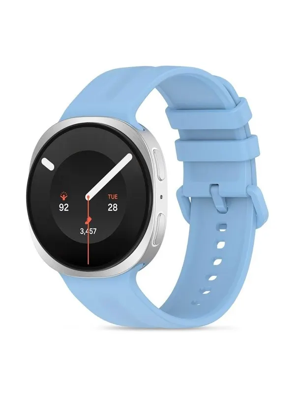 Tech-Protect Silicone Evo Strap for Samsung Galaxy Watch 8/9 - 40/44/46mm - Blue