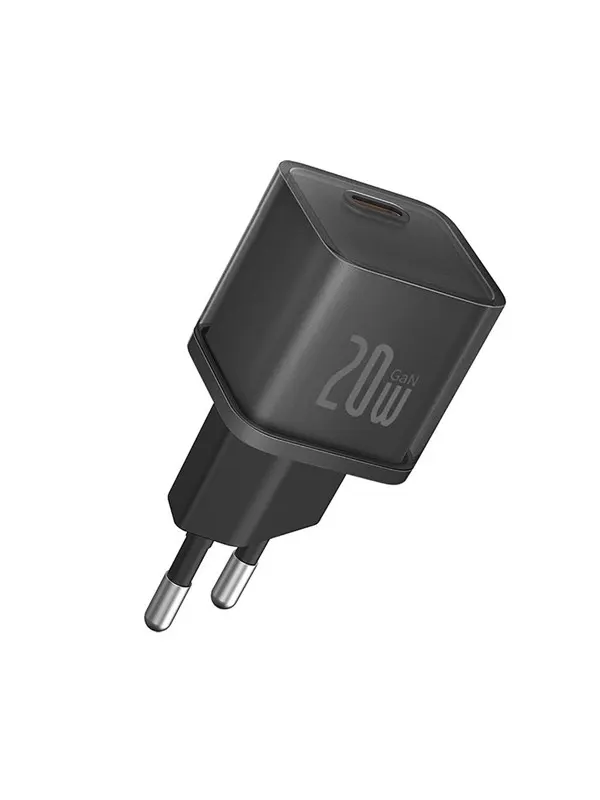 Baseus GaN5S 20W 1xUSB-C Wall Charger - Black