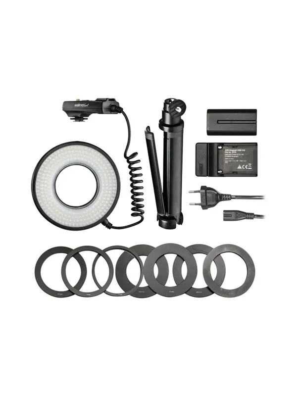 Walimex Pro Macro LED Ring Light DSR 232 Kit