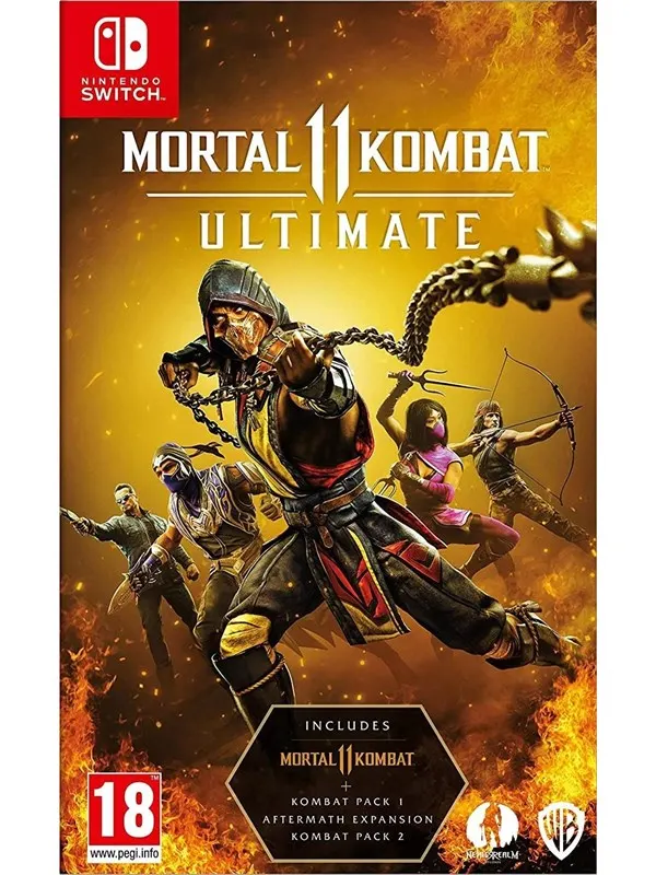 Mortal Kombat 11: Ultimate (Code in a Box) - Nintendo Switch - Action