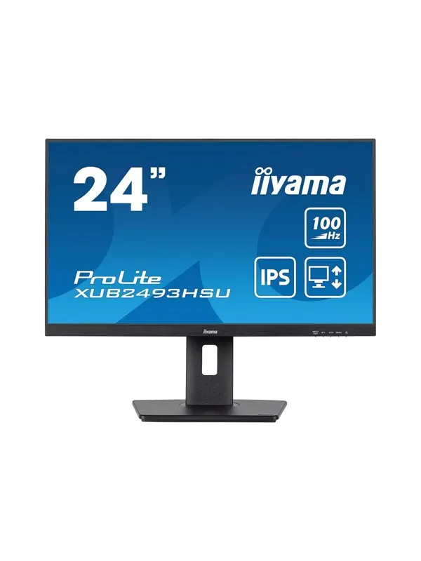 24" iiyama ProLite XUB2493HSU-B7 - 1920x1080 (FHD) - 100Hz - IPS