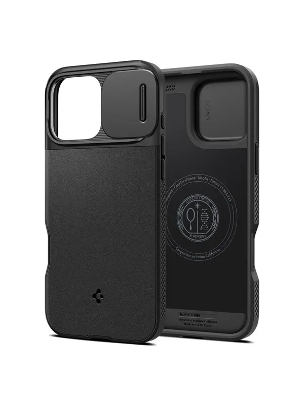 Spigen Optik Armor MagSafe - black - iPhone 16 Pro