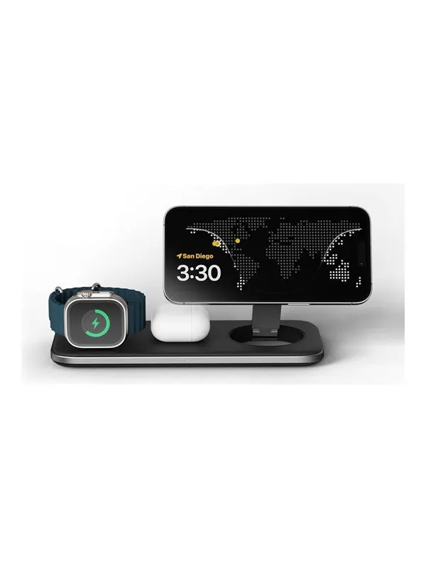 Satechi Qi2 Trio Wireless Charging Pad