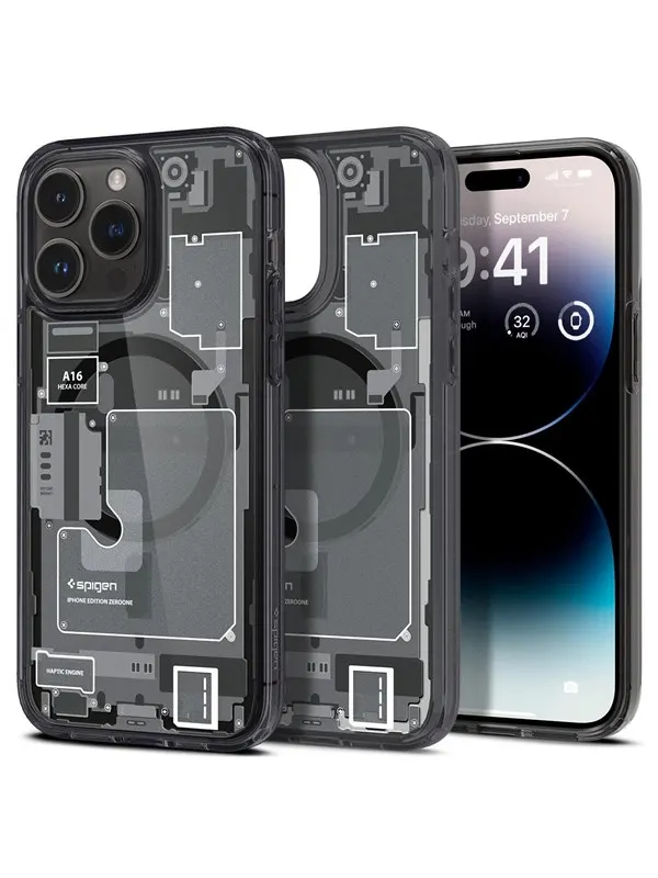 Spigen Ultra Hybrid MagSafe - zero one - iPhone 14 Pro Max