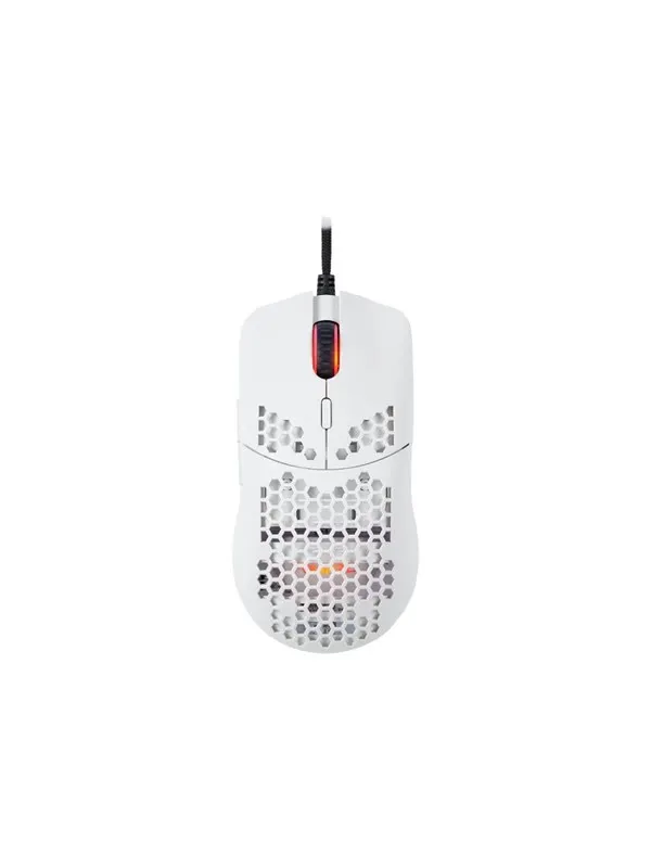 Fourze GM800 - Mouse - Optic - 5 knappar - Vit