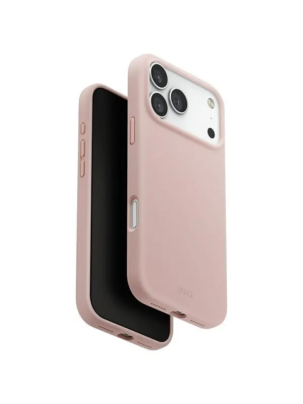 UNIQ Lino Case for iPhone 17 Pro Max Magclick Charging - Pink