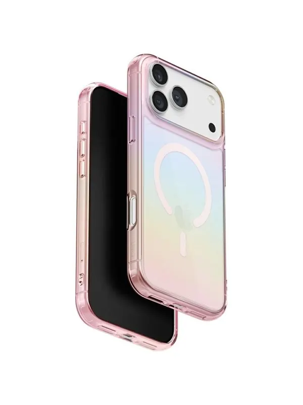 UNIQ Iridescia Case for iPhone 17 Pro Magclick Charging - Multicolor