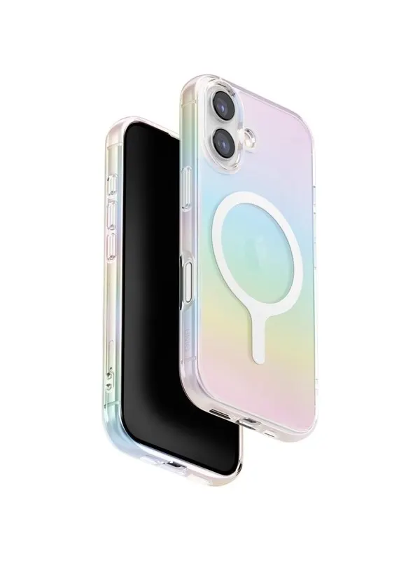 UNIQ Iridescia Magclick Charging Case for iPhone 17 - Multicolor