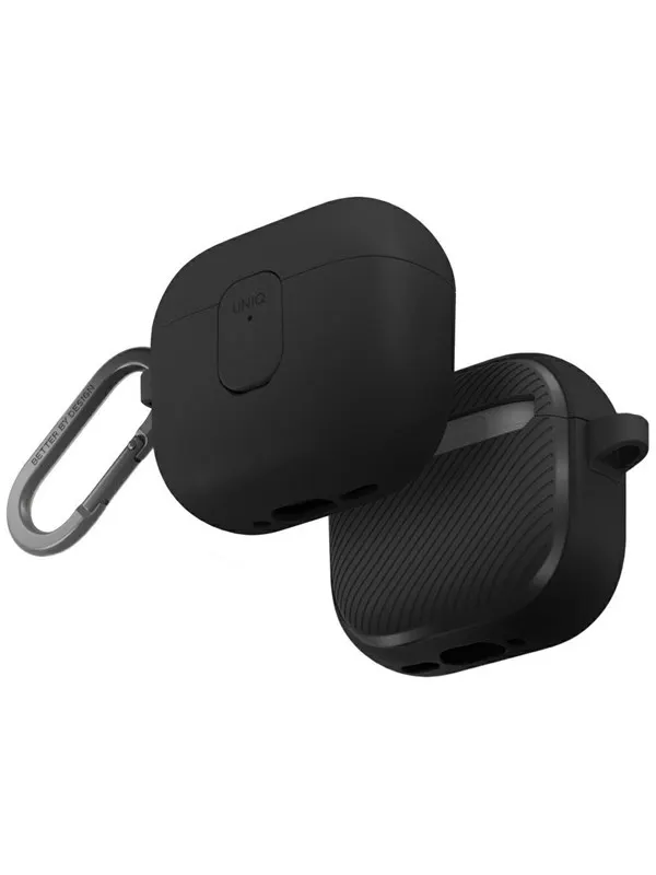 UNIQ Clyde Lock Case for AirPods 4 - Black