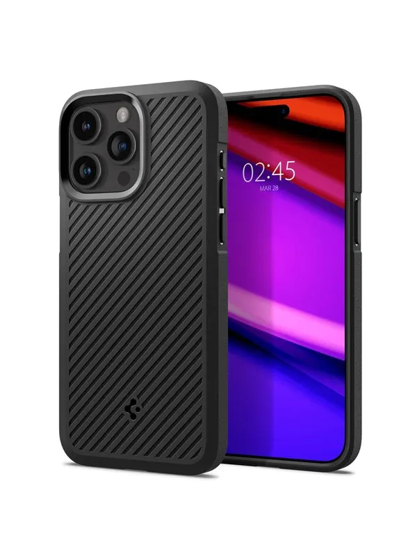 Spigen Core Armor - matte black - iPhone 15 Pro Max