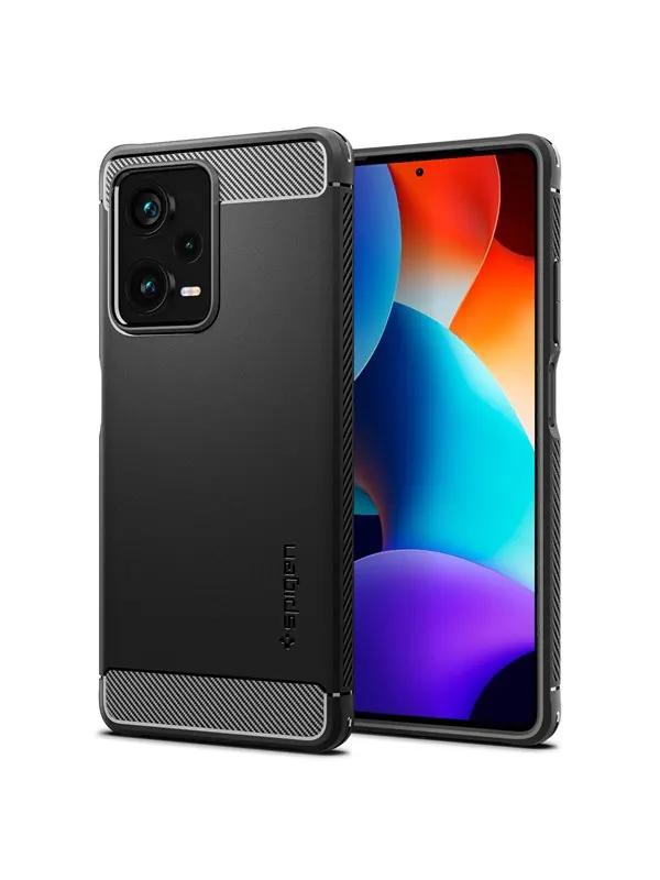 Spigen Rugged Armor - black - Xiaomi Redmi Note 12 Pro+ 5G