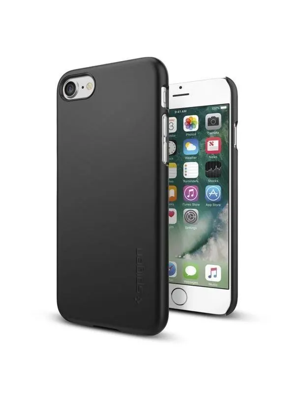 Spigen Thin Fit - black - iPhone 7/8/SE (2022/2020)
