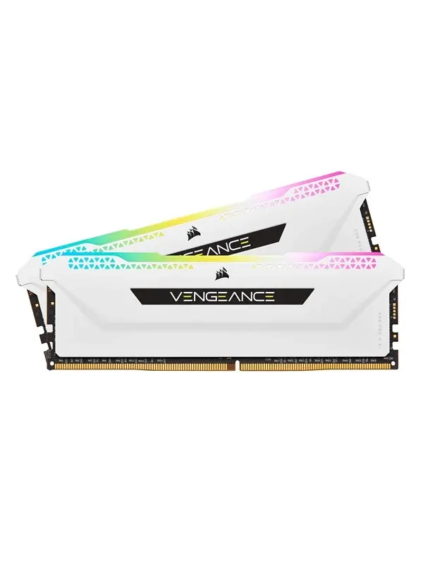 Corsair Vengeance RGB PRO SL DDR4-3600 - 32GB - CL18 - Dual Channel (2 pcs) - Intel XMP - Vit med RGB