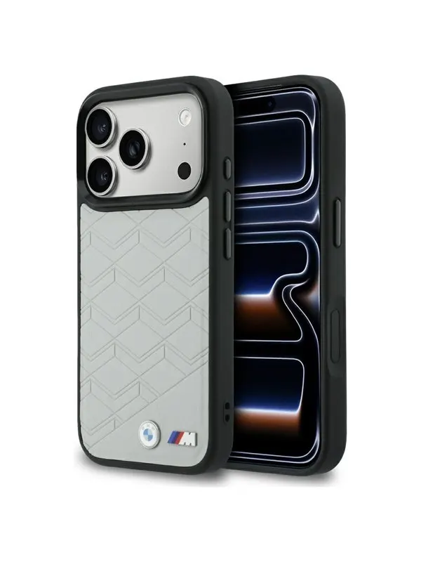 BMW M Shape Logo MagSafe Case for iPhone 17 Pro Max - Gray