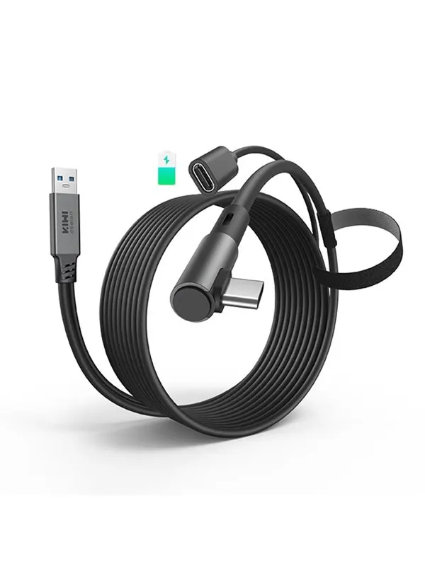 KiwiDesign 4 m Link Cable with 18 W Charging - Black