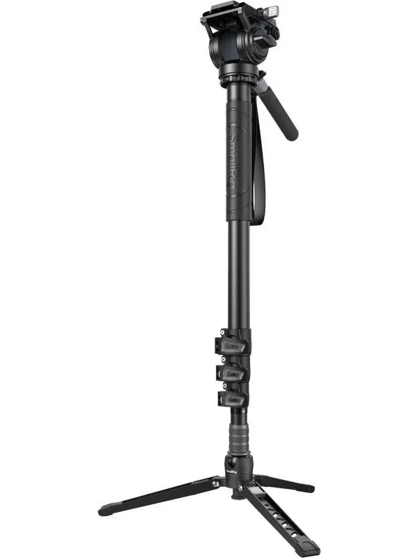 SmallRig 6622 Aluminum Monopod (4 sections) with Videohead