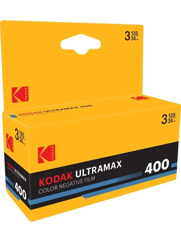 KODAK Eastman Ultramax 400 135-format - 24 Exposures (3-pack Horizontal box)