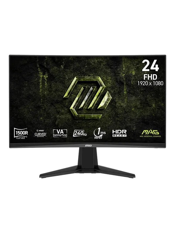 24" MSI MAG 245C X24 - LED monitor - curved - Full HD (1080p) - 24"