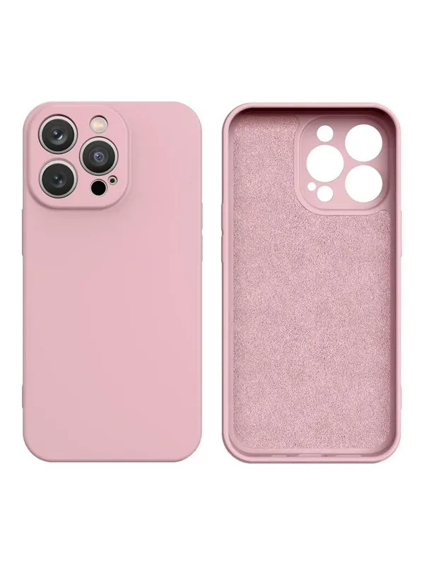 Hurtel Silicone Case iPhone 14 Plus Silicone Case Pink
