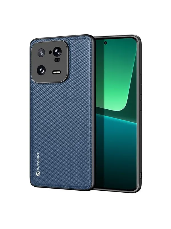 Dux Ducis Fino Case for Xiaomi 13 Pro Cover with Silicone Frame Blue