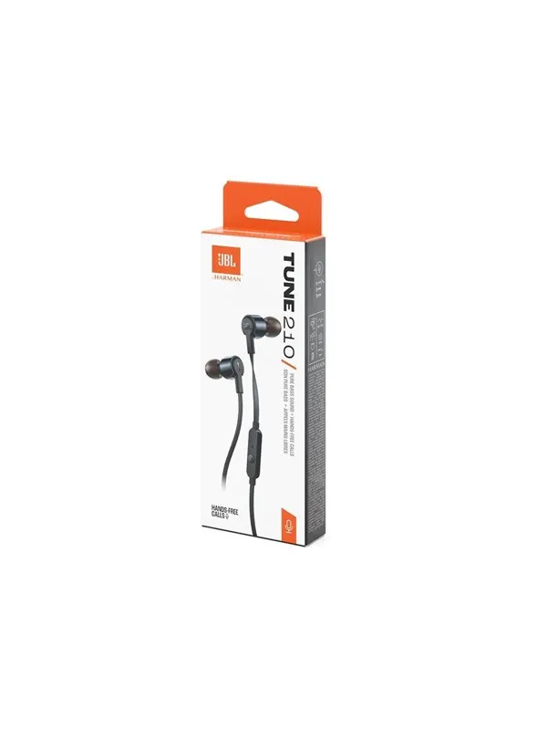 JBL T210 In-Ear headphone with 1-button mic/remo