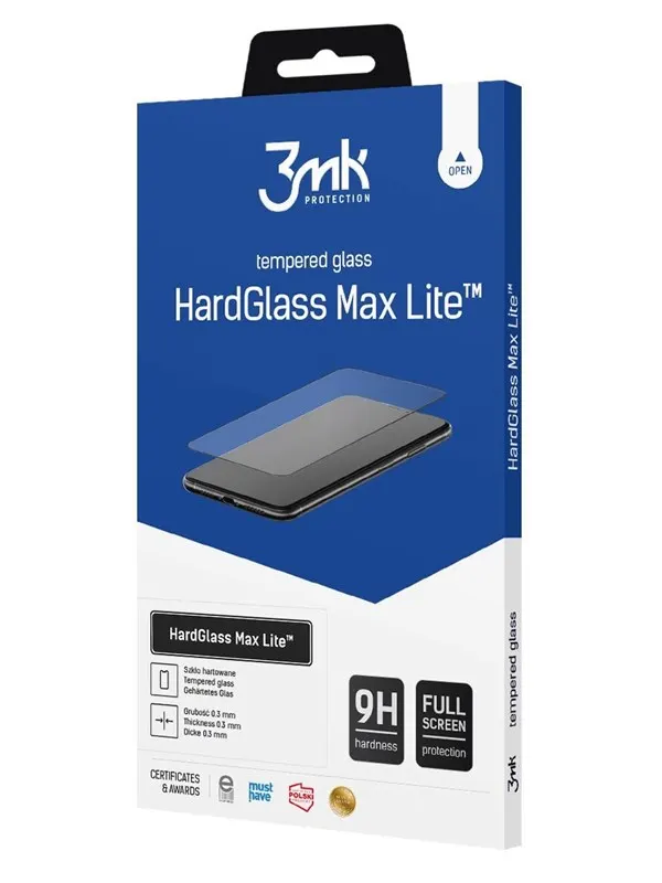 3mk 9H HardGlass Max Lite™ glass on Xiaomi Redmi 10C