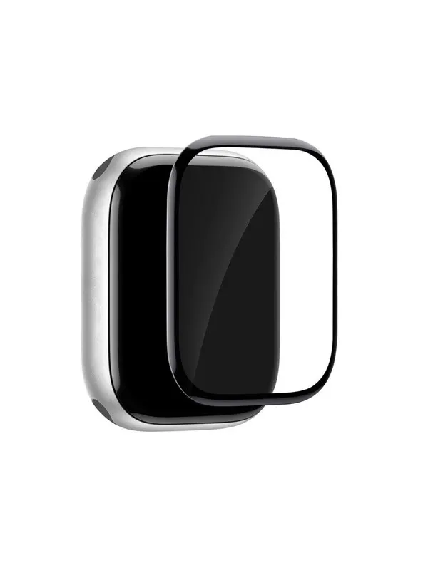 Puro Flexible Shield Protective Film with Applicator for Apple Watch 10/11 46mm - Black