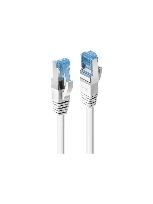 Lindy patch cable - 15 m - white - Vit - 15m