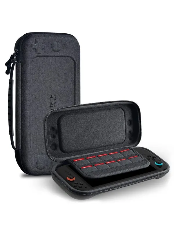 Tech-Protect Hardpouch Case for Nintendo Switch 2 - Grey