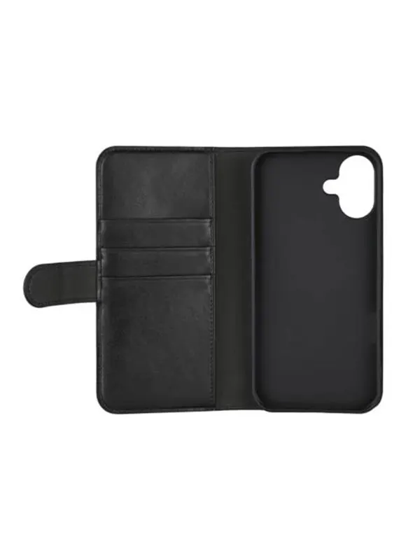 Essentials Wallet Black - iPhone 16 Plus