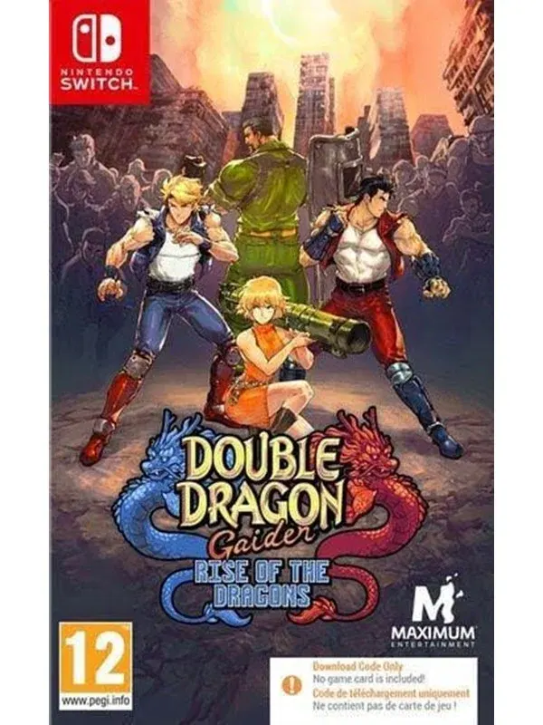 Double Dragon Gaiden: Rise of the Dragons (Code in a Box) - Nintendo Switch - Kampsport