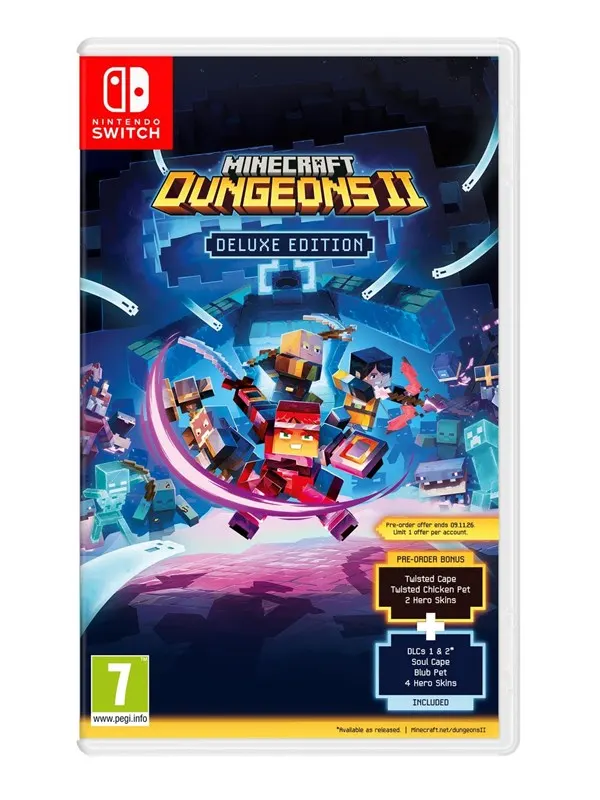 Minecraft Dungeons II (Deluxe Edition) - Nintendo Switch - Action / äventyr