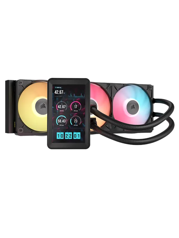 Corsair iCUE LINK TITAN II 360 RX LCD - CPU Vattenkylare - Max 32 dBA