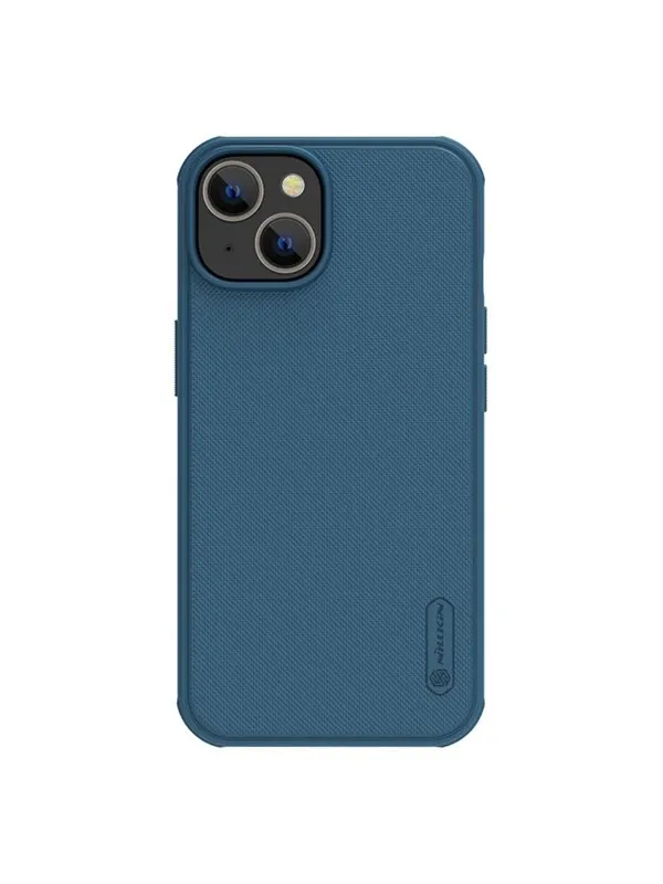 Nillkin Super Frosted Shield Pro Magnetic Case iPhone 14 Plus Case with MagSafe Magnetic Blue