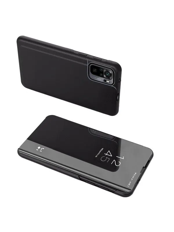 Hurtel Clear View Case Cover for Xiaomi 13 Cover with a Flap Black