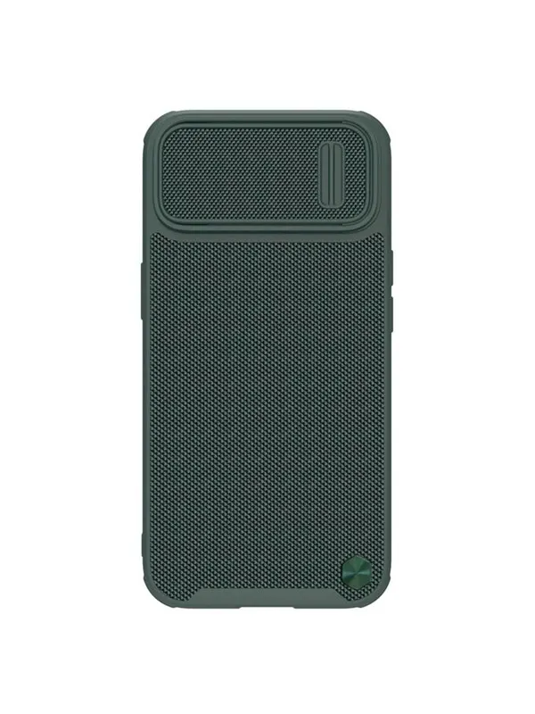 Nillkin Textured S Case iPhone 14 Plus Armored Case with Camera Cover Green