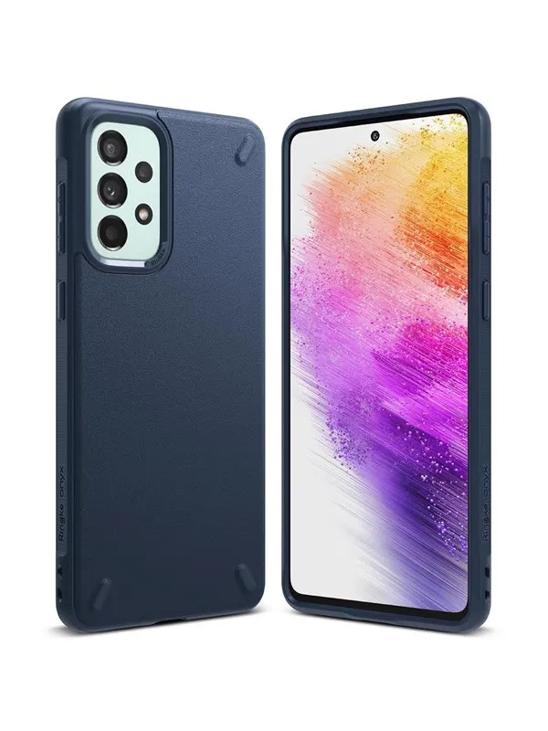 Ringke Onyx Durable Case Cover Samsung Galaxy A73 Navy Blue